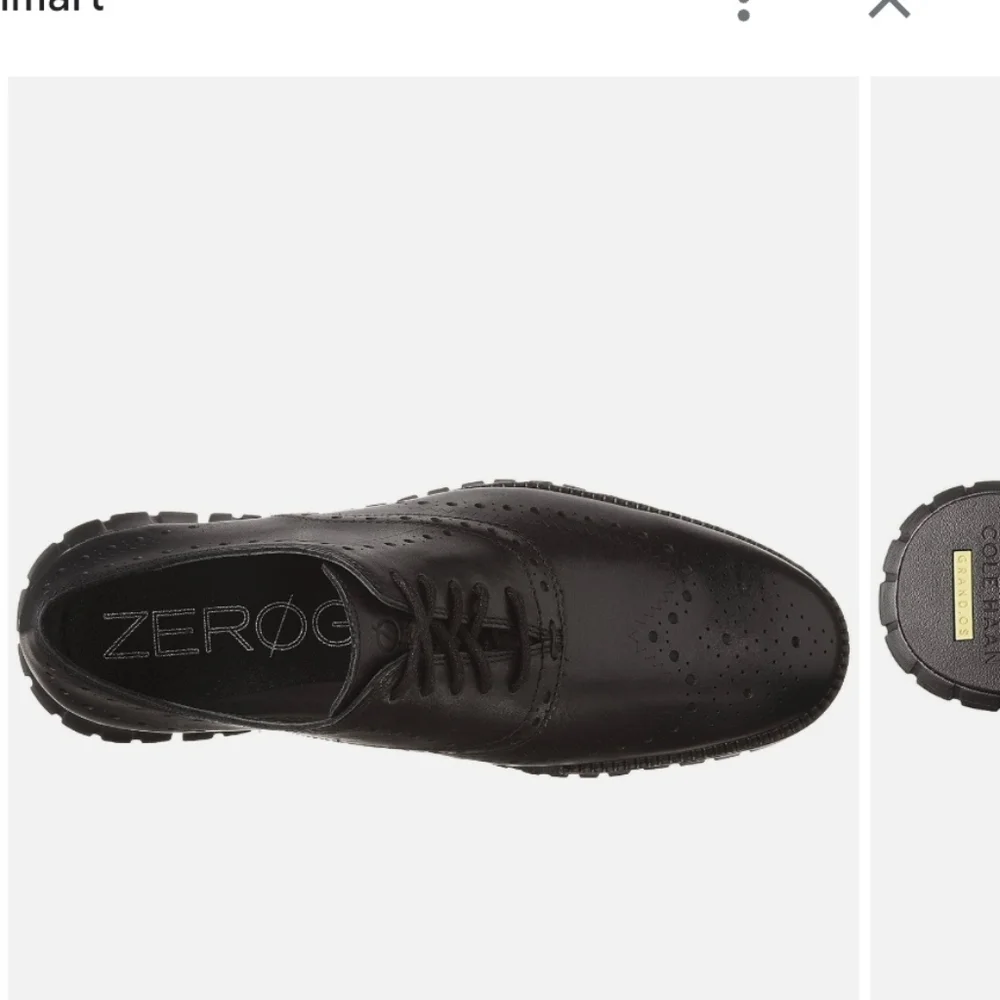 Cole Haan Mens Zerogrand Wing OX Leather Oxford Shoe - Picture 4 of 10